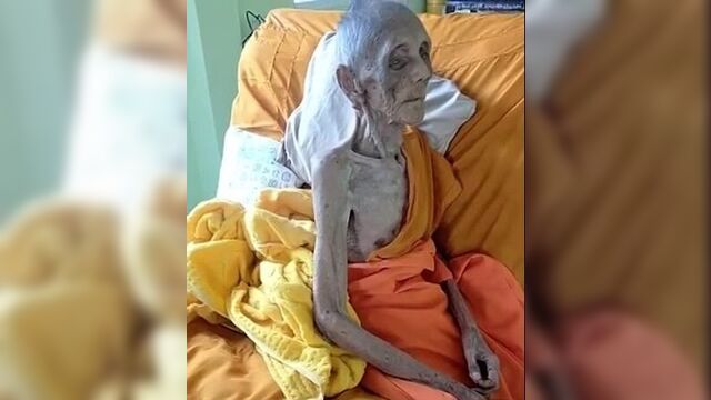109-летний буддийский монах из таиланда