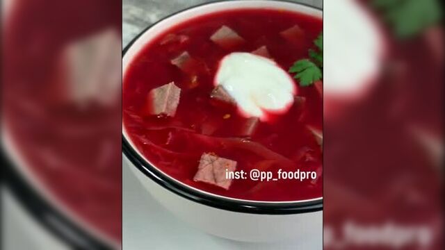 Красный борщец