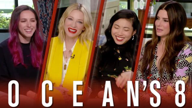 Мое интервью c: кейт бланшетт, аквафина и сандра буллок / ocean's 8