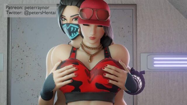 (sound)red jade&ruby futanari on female [fortnite;porn;hentai;dickgirl;r34;sex;blender;порно;секс;хентай;футанари;фортнайт]