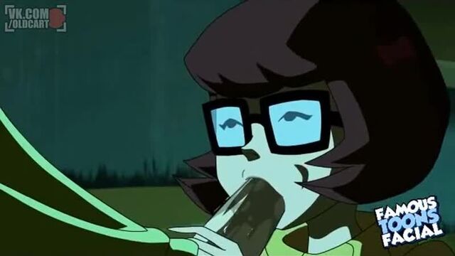 Велма обработала хуй шегги