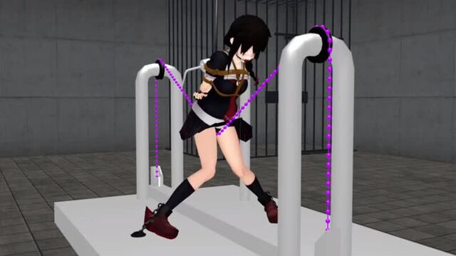 ま さ む ね@紳 士 twitterissä: "(拘 束 mmd)時 雨 強 制 絶 頂 装 置 の 回 転 方 向 は こ れ が 正