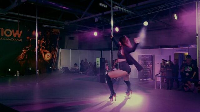 Fashion fitness - эльвина енш (exotic pole dance show 2015)