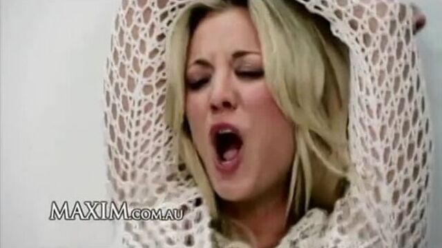 Kaley cuoco nude naked sexy hot/ кейли куоко голая обнаженная в журнале maxim