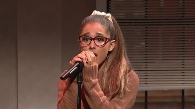 Ariana grande imitating celebrities