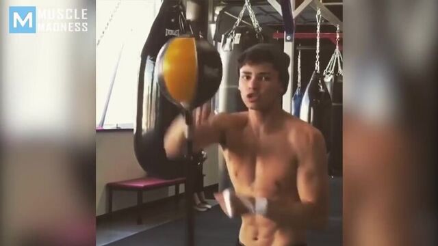 Fastest boxing hands - ryan garcia - muscle madness