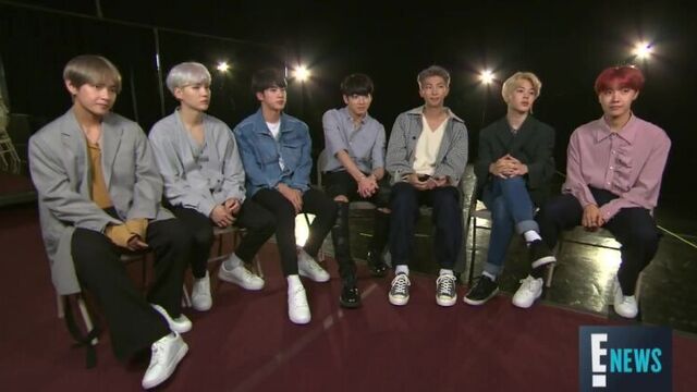 171117 bts boys reveal fans weirdest requests and more! _ e! live from the red carpet