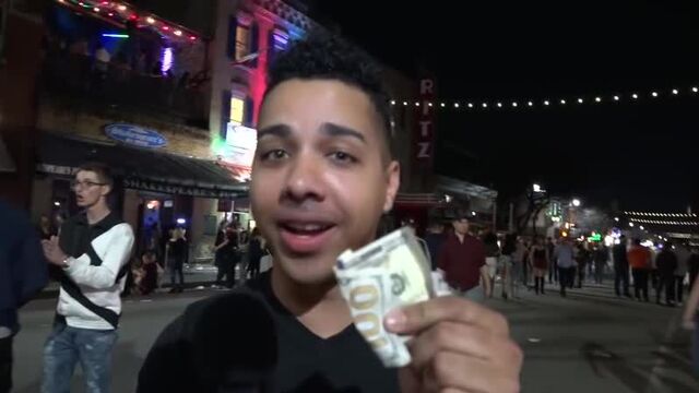 Girls flashing their b@@bs on camera in public for $100 __ 1080p