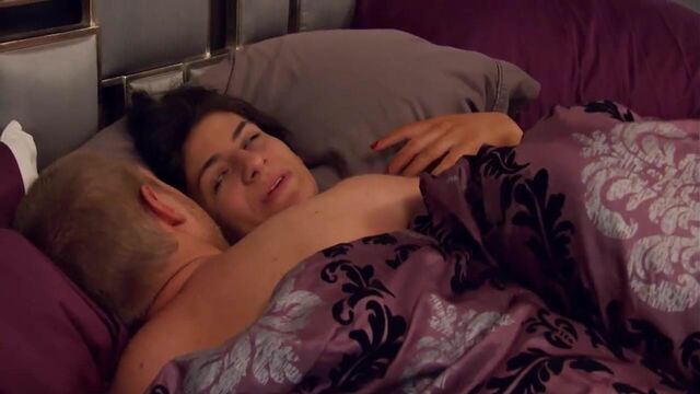 Shy wife lets loose at the swing house