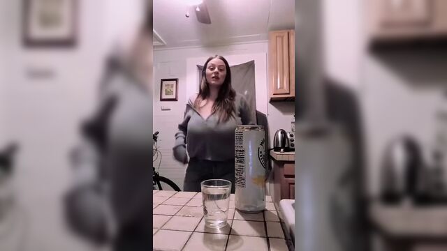 Huge boobs on tiktok 2 (take that)