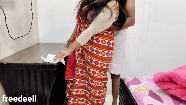 Indian widow mom and stepson