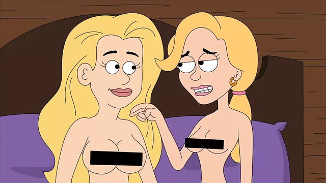Brickleberry - ethel anderson and amber kissing