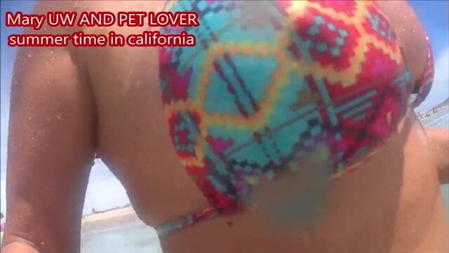 Mary uw&pl cal beach swim 1