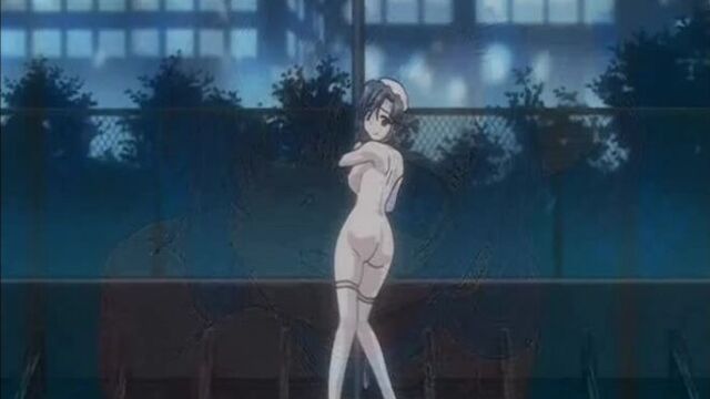 Enf с принудительной наготой в хентай-аниме