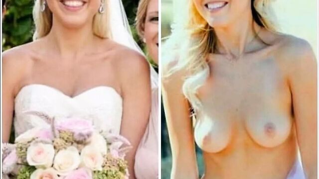 Dressed undressed brides 5