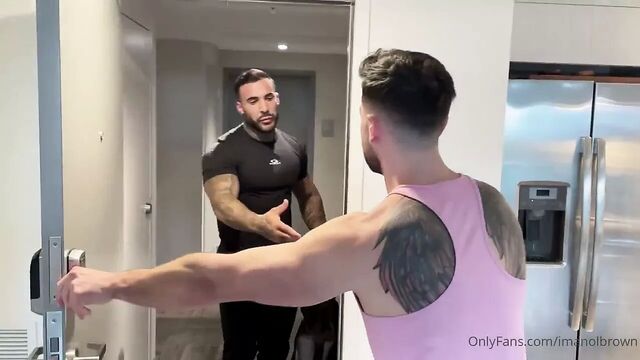 Imanol brown and friend