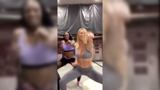 Holly holm dancing