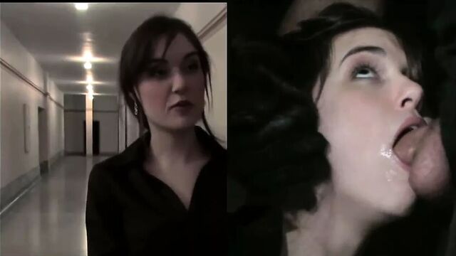 Sasha getting facefucked