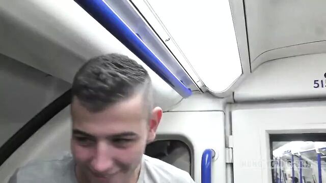 Gay in train