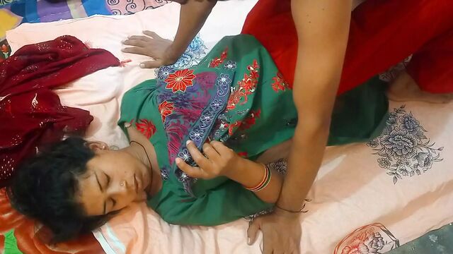 Indian sister in law with very big boobs seduces her devar