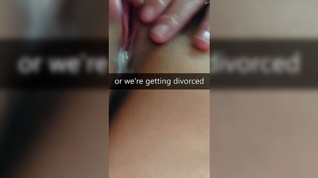 Message from your cuckold wife