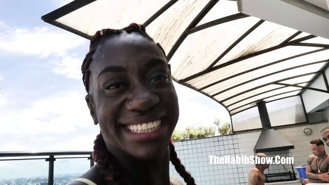 The darkest brazilian i have ever seen, fernanda chocolatte, fucked by jeff black