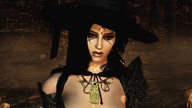 Animated - goth bitch and the devil 01