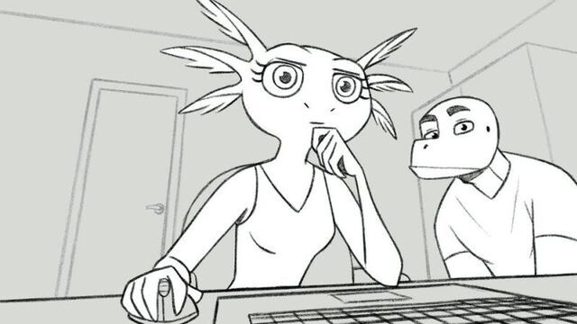 Mavis' big fix (by kostos_art)