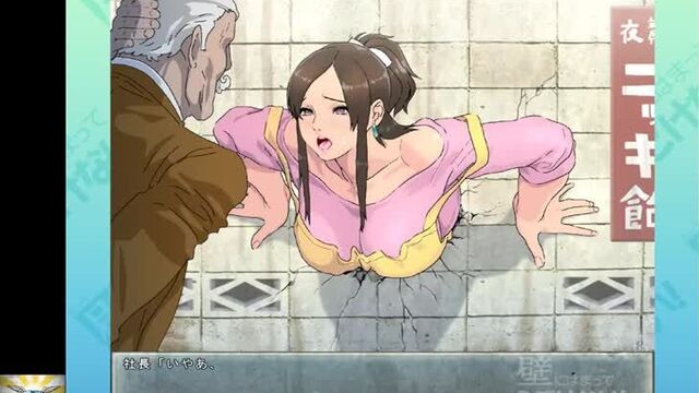 Хентай девушка застряла в стене а парни воспользовались этим и выебали её. аниме этти сиськи порно cartoon hentai sex porn blowj