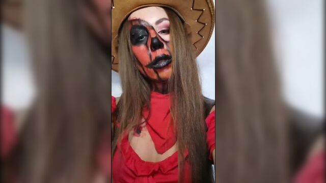 Грим на хеллоуин