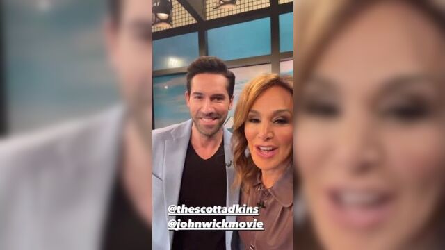 Скотт эдкинс и ведущая розанна скотто