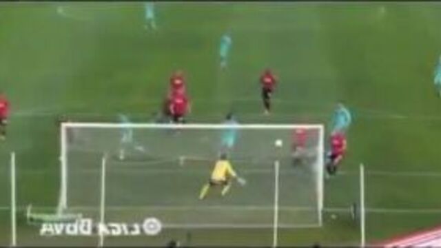 Мальорка 0-2 барселона | голы : месси, пике