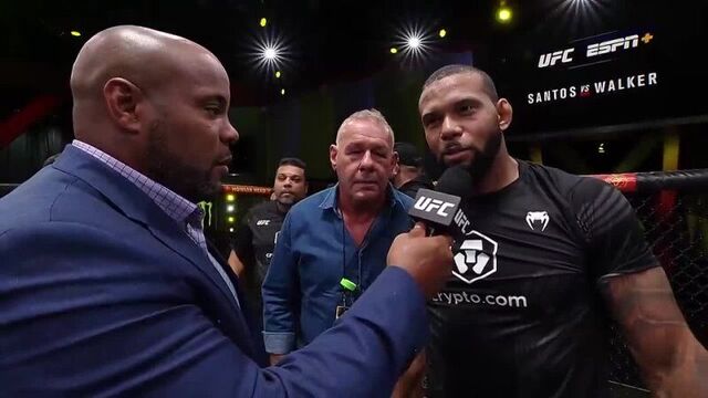 _ тиаго сантос - слова после боя