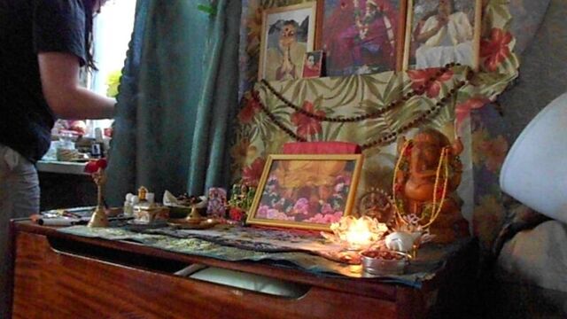 Жертвоприношение деви во прощение йогыв, не сдержавших свое обещание...