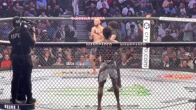 [true gym mma] даже не заметил! бой хамзат чимаев - кевин холланд / слова после боя