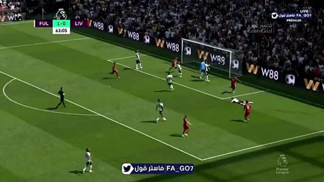 Гол дарвина нуньеса | «фулхэм» – «ливерпуль» (1:1)