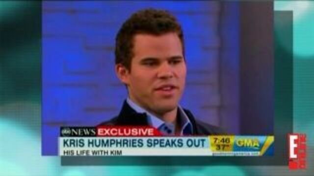 Kim kardashian's ex-hubby talks to gma