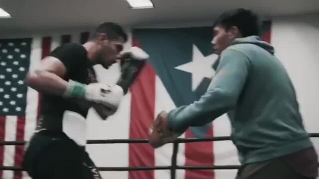 Хильберто рамирес готовится к бою с томми карпенси