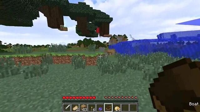 [даник кек] метеорит упал в море и вызвал огромное цунами в майнкрафт! как выжить нубу в minecraft? мультик