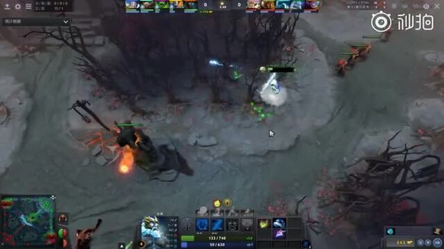 Noone_dota на зевсе в китайском пабе против папарацци на пугне