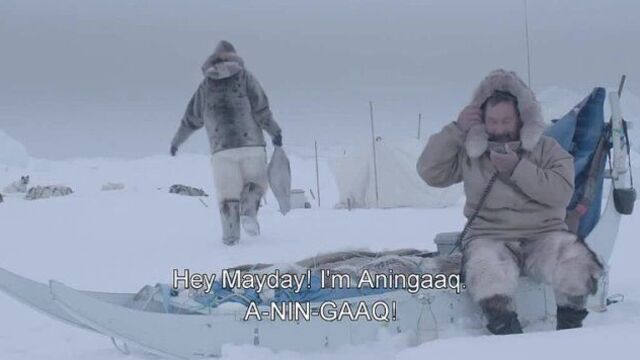 "анингаак / aningaaq" хонас куарон (сша, 2013) [спин-офф фильма "гравитация"]