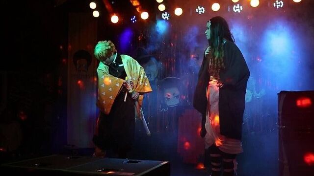 Клинок рассекающий демонов - незуко и зеницу