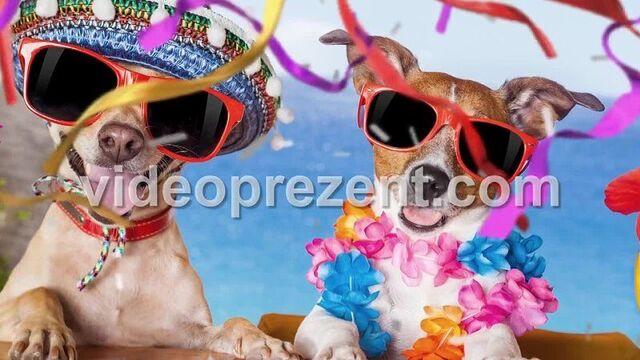 Видеооткрытка "с днем рождения!"