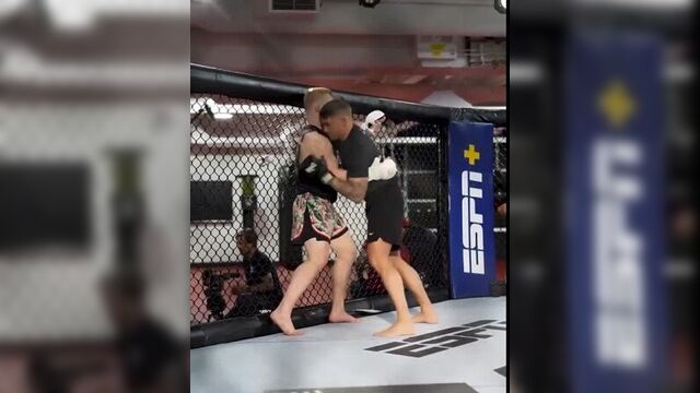 Дайтин порье и эй джей флетчер провели совместный спарринг