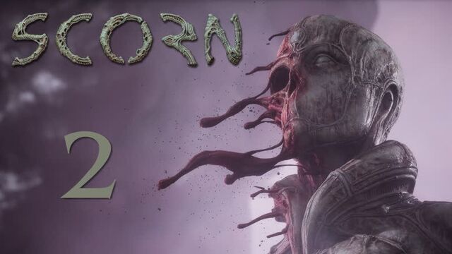 Scorn - рождение - прохождение игры на русском [#2] 18+ | pc