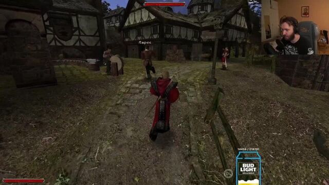 Ласка - лизон получает деньги за клип врезания в столб