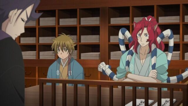 [ss] повар небесной гостиницы / kakuriyo no yadomeshi 18 серия русская озвучка [shane & bakasenpai]