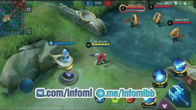 Геймплей эпик скинов сабера, лейлы, мия, зилонг