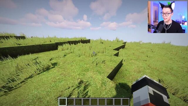 [пушистый волк] сломал майнкрафт максимальной графикой 