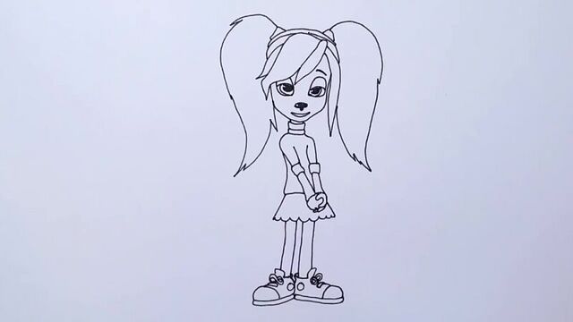 Как нарисовать розу барбоскину поэтапно - учимся рисовать барбоскиных